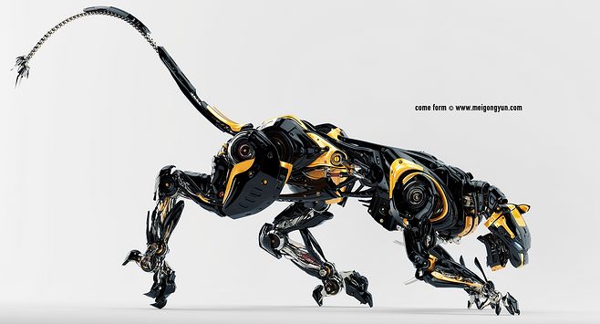 [美工云]50张人工智能科幻机器人Ai-Robot超清海报下载: